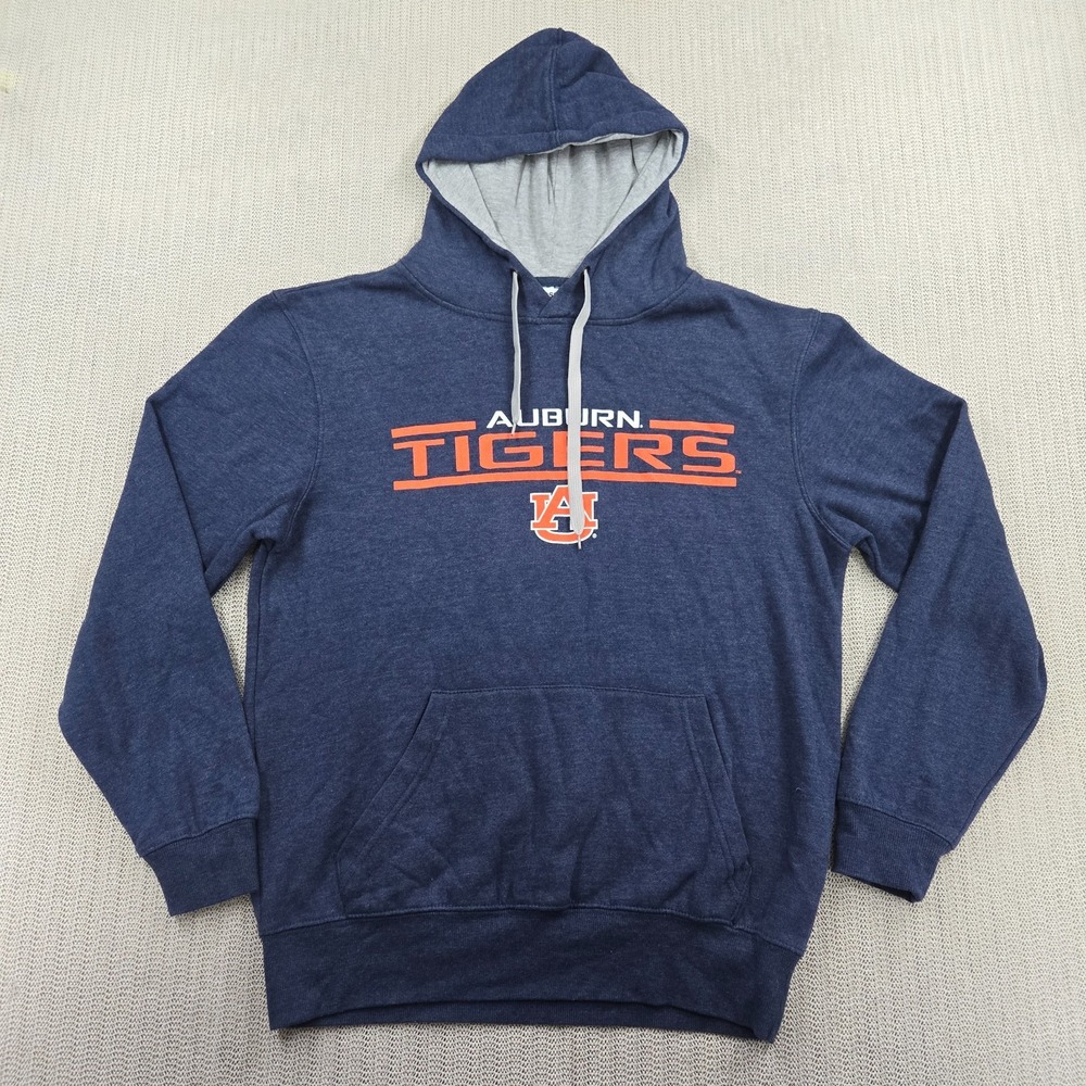 Colosseum Auburn Tigers Hoodie Sweatshirt Mens Medium Blue SEC Football